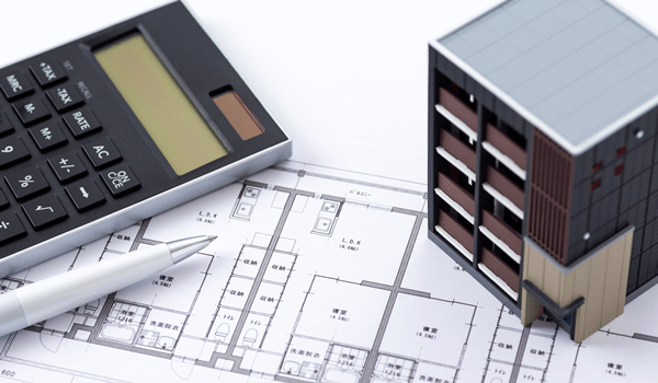 マンションの図面のイメージ
